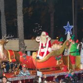 Imagen de archivo del desfile de Papá Noel en 2022.