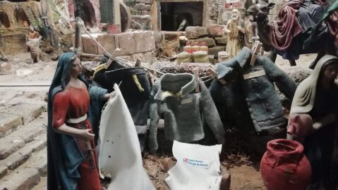 Bel&eacute;n animado del Hospital Pr&iacute;ncipe de Asturias