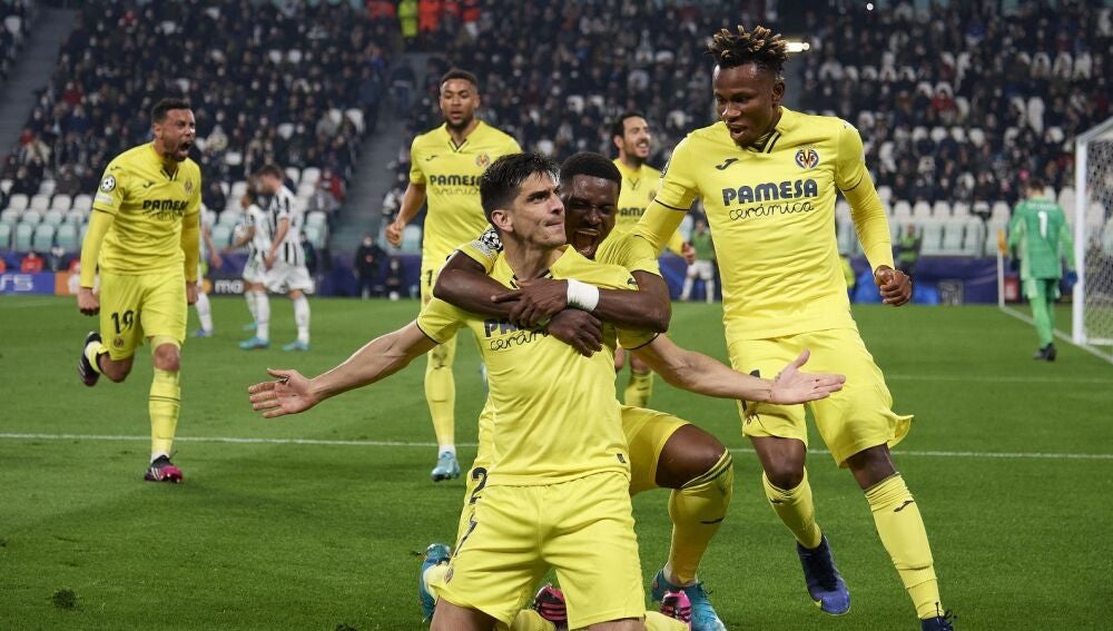 Gerard celebra su gol en Turín
