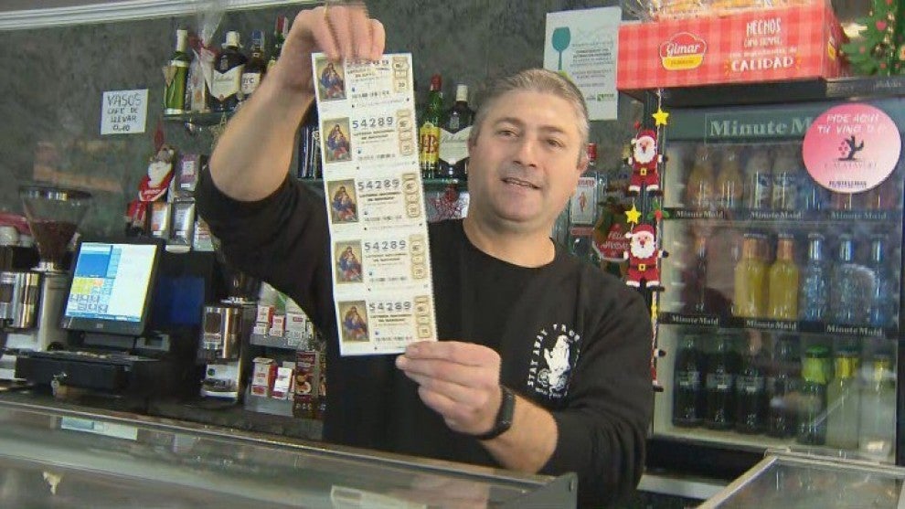 Estos son los premios de la Lotería de Navidad que han caído en Aragón Estos son los premios de la Lotería de Navidad que han caído en Aragón