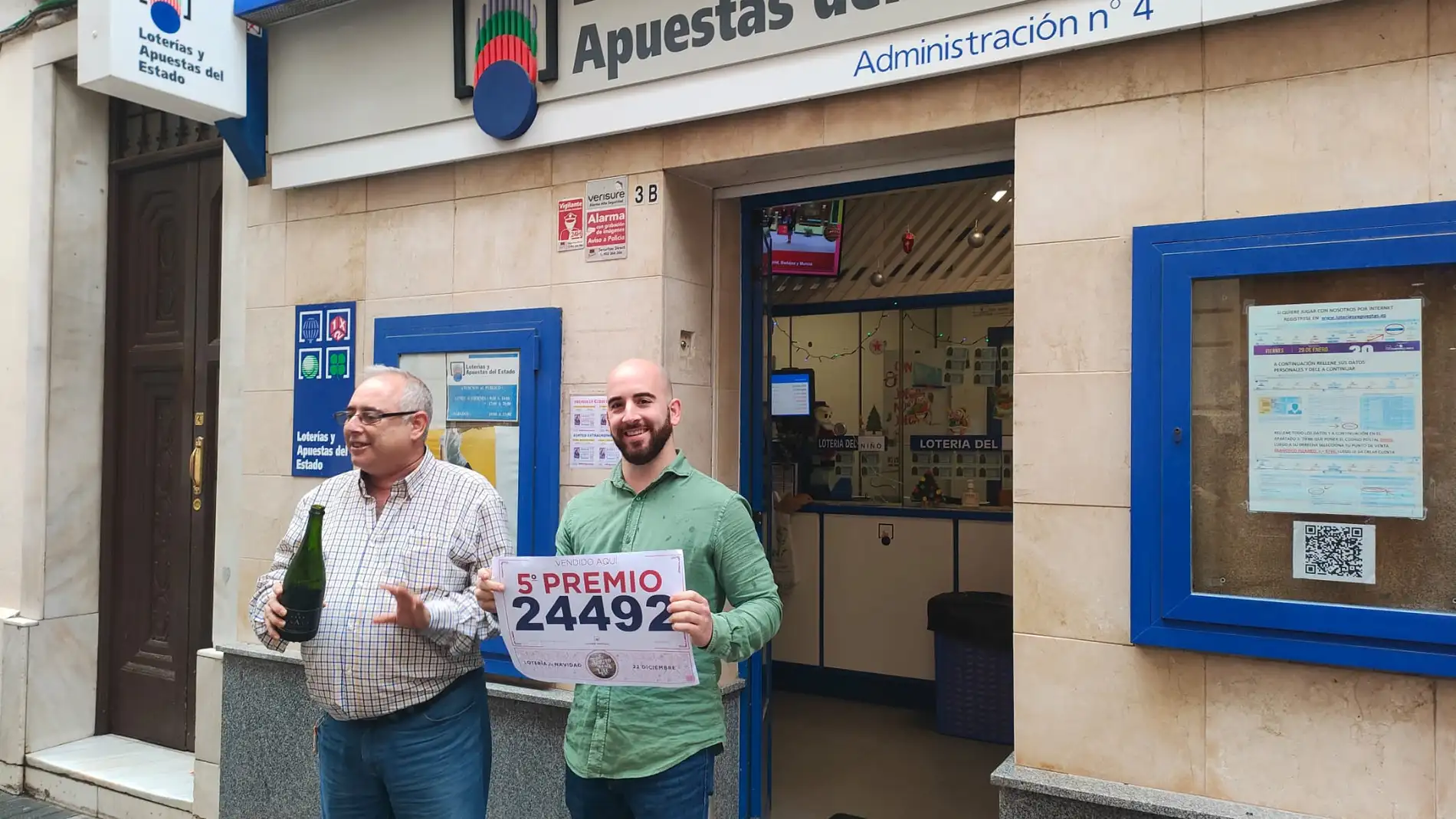 Administración Nº 4 de Badajoz, en la calle Francisco Pizarro Administración Nº 4 de Badajoz, en la calle Francisco Pizarro