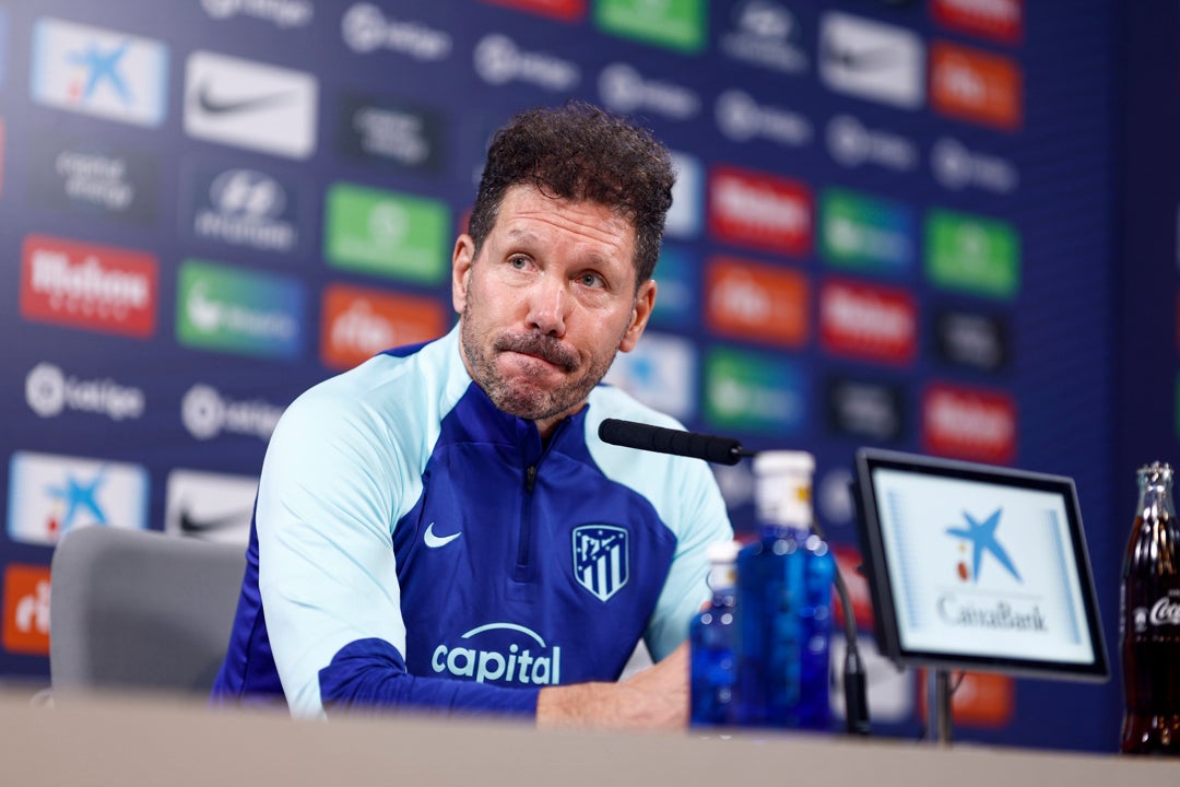 Simeone: "Necesitamos a los jóvenes porque son energía pura, sangre rojiblanca" Simeone: "Necesitamos a los jóvenes porque son energía pura, sangre rojiblanca"
