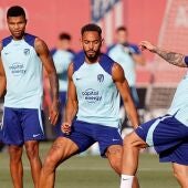 Cunha se despide del Atlético de Madrid