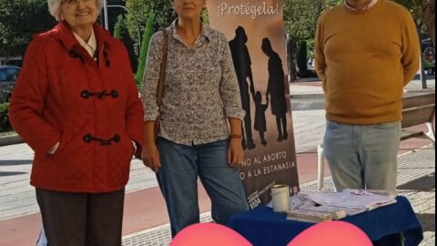 Miembros de la Plataforma C&oacute;rdoba por el Derecho a la vida