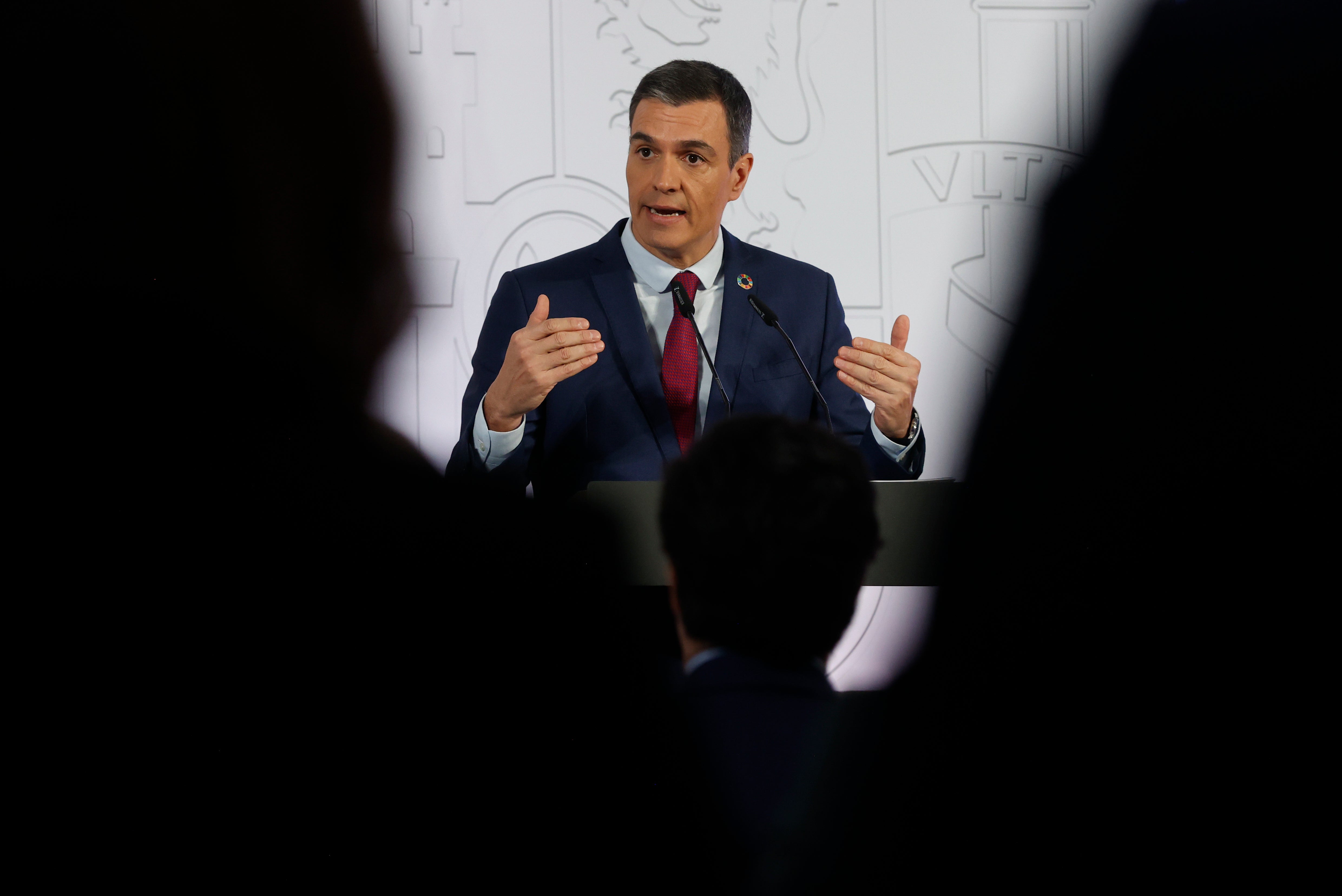 Pedro Sánchez deja claro a Pere Aragonès que "no se va a producir" un referéndum Pedro Sánchez deja claro a Pere Aragonès que "no se va a producir" un referéndum