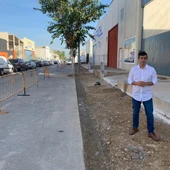 Visita del edil de Urbanismo, Antonio Meseguer, a las obras en el Polígono Industrial APATEL de Bigastro Visita del edil de Urbanismo, Antonio Meseguer, a las obras en el Polígono Industrial APATEL de Bigastro
