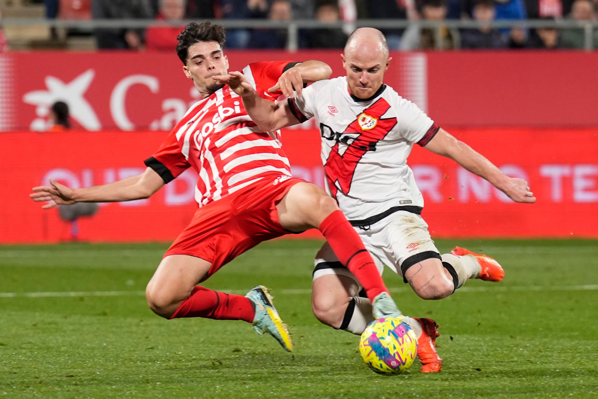 Girona y Rayo Vallecano empatan en la reanudación de LaLiga Girona y Rayo Vallecano empatan en la reanudación de LaLiga