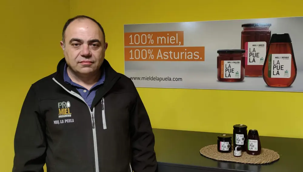 Luis Pérez.- Gerente Asturias Apícola - Miel La Puela. Luis Pérez.- Gerente Asturias Apícola - Miel La Puela.