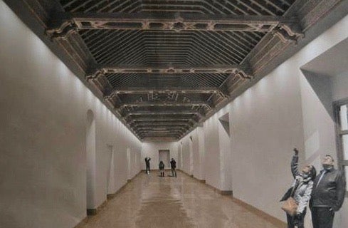 El Presidente de la Diputación enseña el Hospital Provincial a usuarios de los servicios sociales de la provincia El Presidente de la Diputación enseña el Hospital Provincial a usuarios de los servicios sociales de la provincia