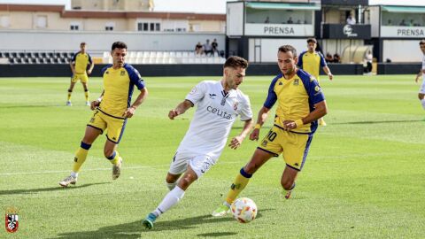 Liberto Beltrán, jugador del Ceuta Liberto Beltrán, jugador del Ceuta