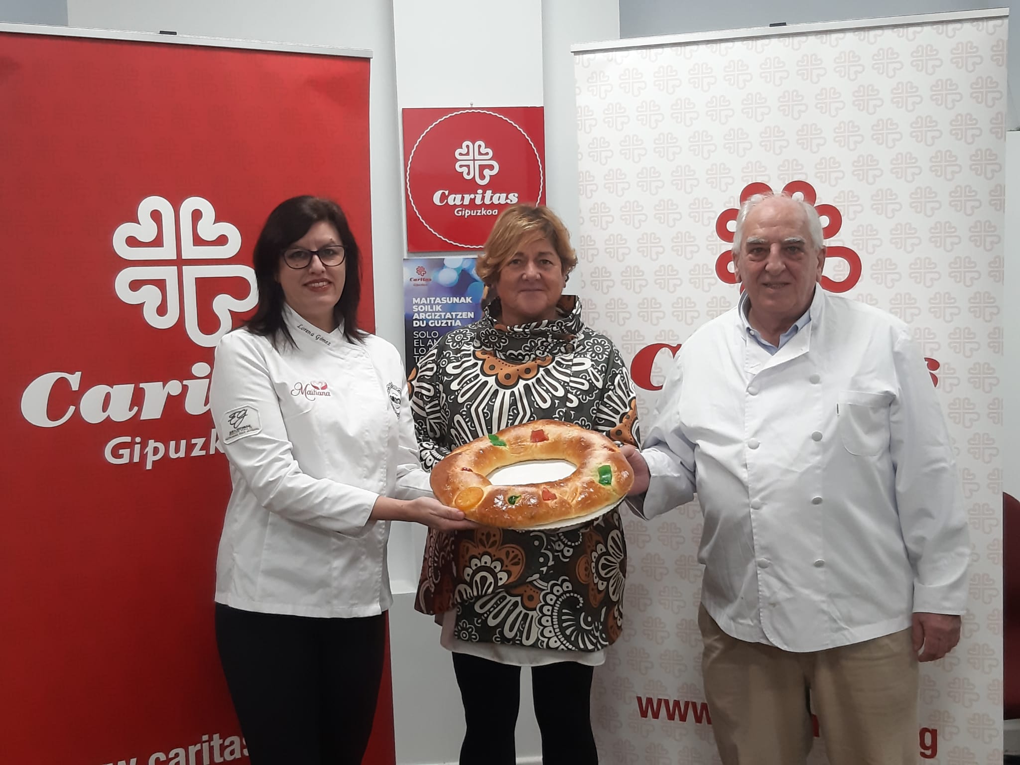 IV Roscón Solidario de CARITAS GIPUZKOA con un ingrediente muy especial VOLUNTARIADO IV Roscón Solidario de CARITAS GIPUZKOA con un ingrediente muy especial VOLUNTARIADO