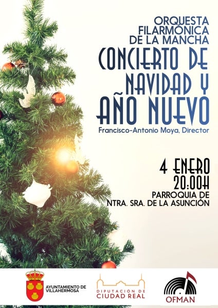 La Orquesta Filarmónica de Castilla La Mancha ofrecerá un concierto en la Iglesia de Ntra. Sra. de la Asunción de Villahermosa La Orquesta Filarmónica de Castilla La Mancha ofrecerá un concierto en la Iglesia de Ntra. Sra. de la Asunción de Villahermosa