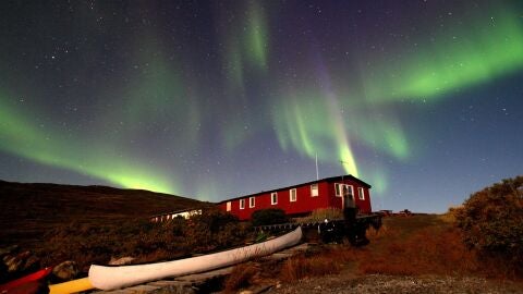 Aurora boreal en Finlandia