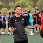 Gerard Albaladejo es el entrenador del Atlético Saguntino