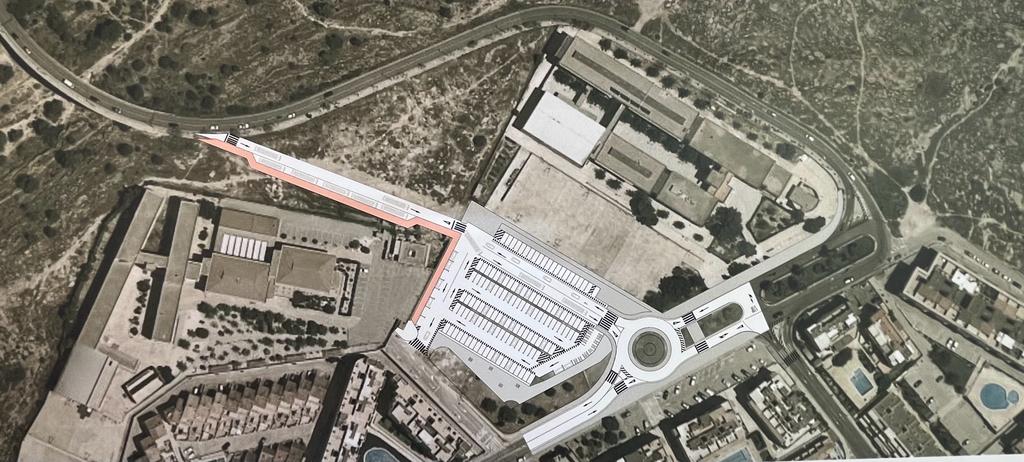 Santa Pola reordenará el tráfico en la zona de institutos con rotondas y plazas de aparcamiento Santa Pola reordenará el tráfico en la zona de institutos con rotondas y plazas de aparcamiento
