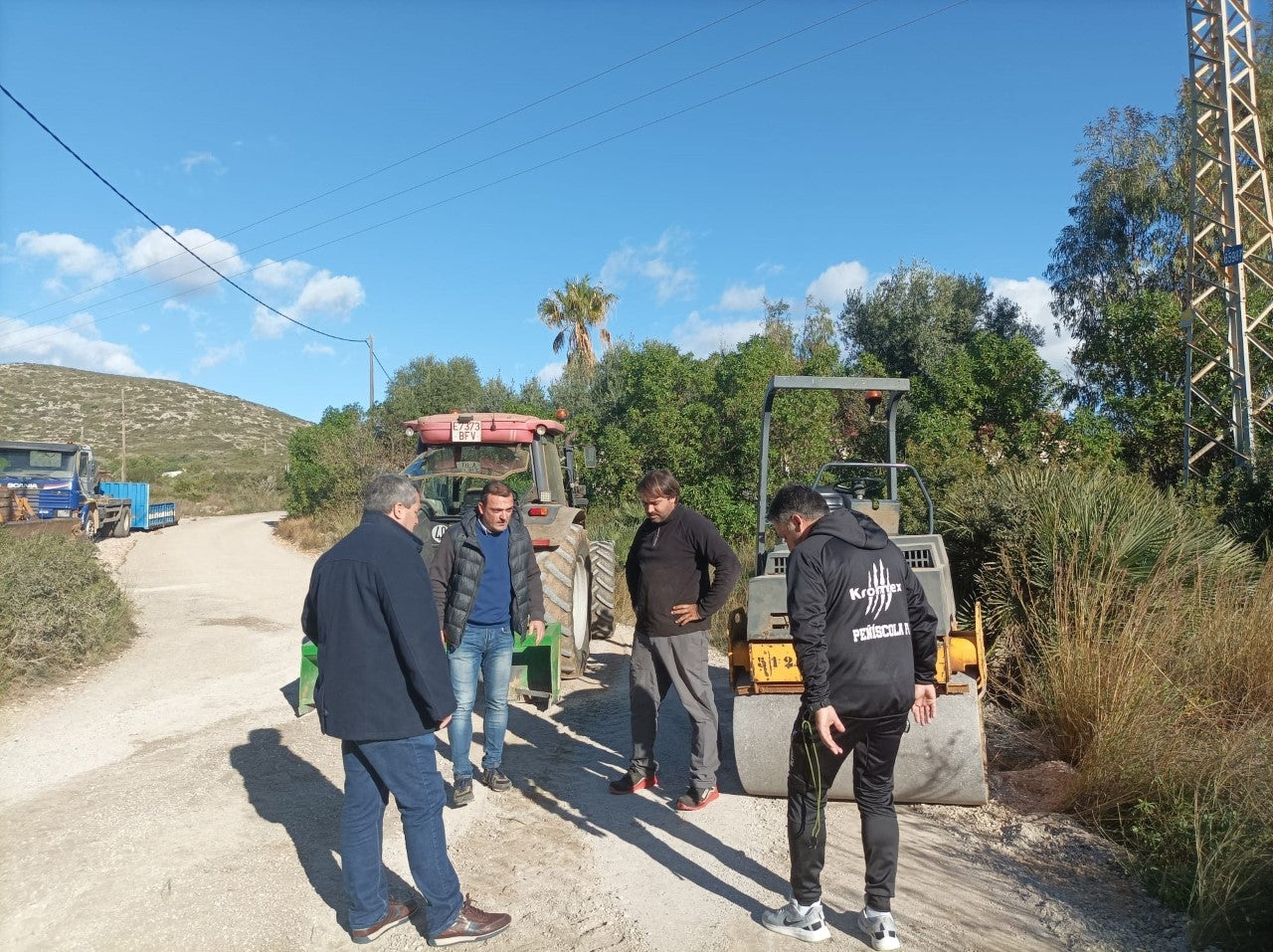 Peñíscola inicia los trabajos de adecuación del acceso a la Serra d´Irta Peñíscola inicia los trabajos de adecuación del acceso a la Serra d´Irta