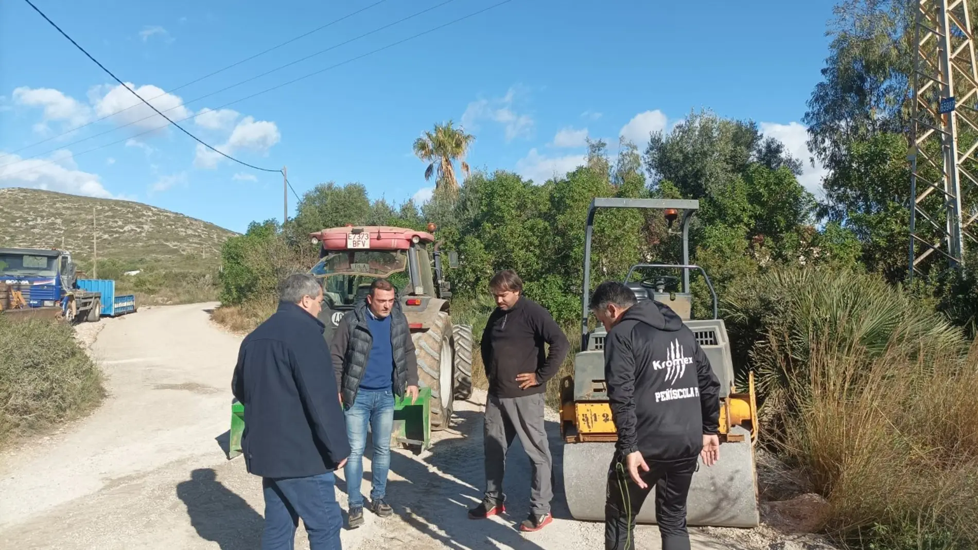 Peñíscola inicia los trabajos de adecuación del acceso a la Serra d´Irta