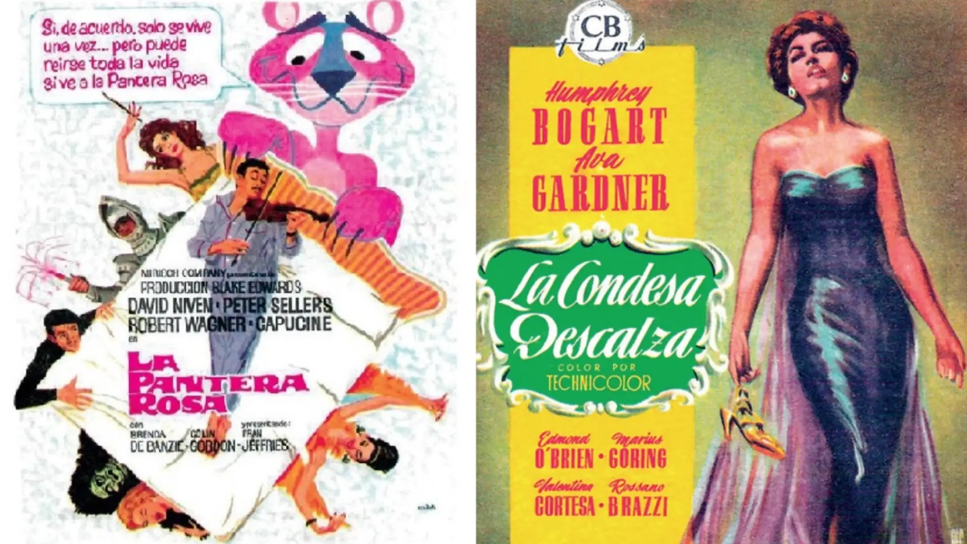 Carteles de películas con los que el Cineclun 'Luis Buñuel' de Elche ha ilustrado sus calendarios de bolsillo de 2023.