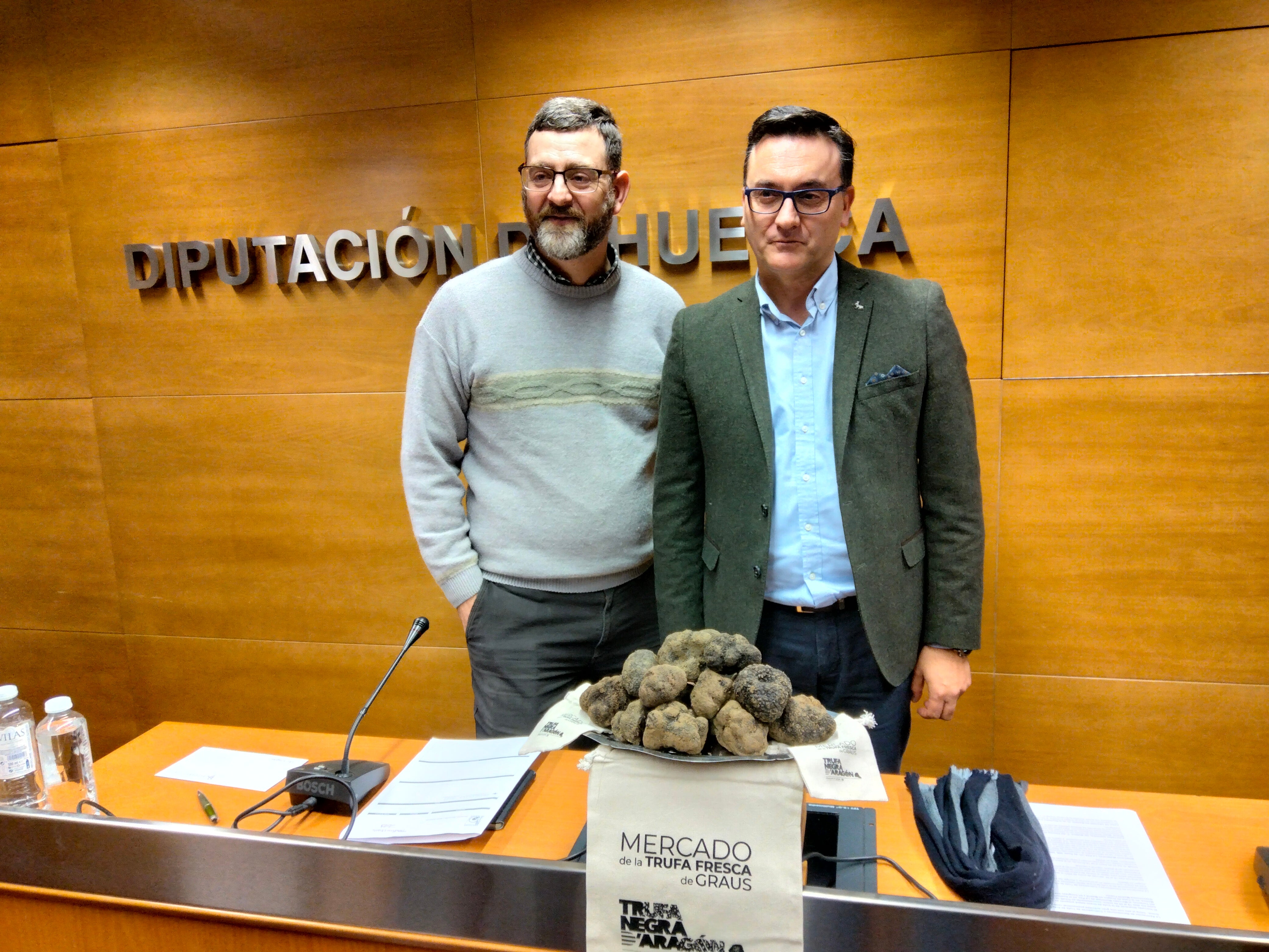 La trufa de Graus se promociona en Madrid La trufa de Graus se promociona en Madrid