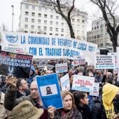 Manifestación en Madrid en defensa del trasvase Tajo-Segura