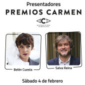 Belén Cuesta y Salva Reina presentarán los Premios Carmen del cine andaluz