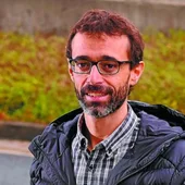 El escritor donostiarra Ibon Martín El escritor donostiarra Ibon Martín