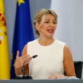 La ministra de Trabajo Yolanda Díaz