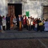 Concentración en Piedrabuena para recordar a Belén Concentración en Piedrabuena para recordar a Belén
