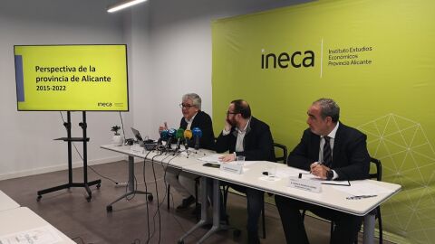 La econom&iacute;a alicantina contin&uacute;a creciendo pero m&aacute;s despacio que otras provincias seg&uacute;n el informe de INECA