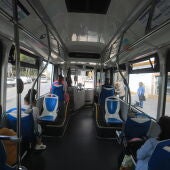 Autobús urbano de San Fernando en una foto de archivo