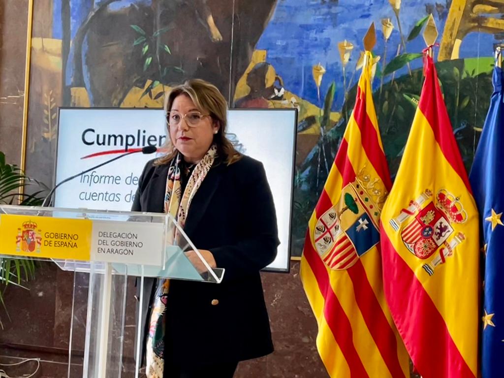 La delegada del Gobierno defiende la Ley del “Solo sí es sí” La delegada del Gobierno defiende la Ley del “Solo sí es sí”