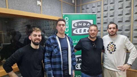 Antonio Dom&iacute;nguez, Ferm&iacute;n Coto, Juanma Mac&iacute;as y Javier Vall&eacute;s