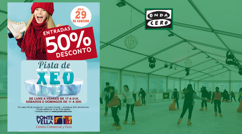 A Pista de Xeo de Ponte Vella co 50 % de desconto A Pista de Xeo de Ponte Vella co 50 % de desconto