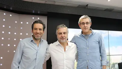 Borja Sémper, Carlos Alsina y Edu Madina en 'Más de uno' Borja Sémper, Carlos Alsina y Edu Madina en 'Más de uno'