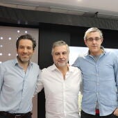 Borja Sémper, Carlos Alsina y Edu Madina en 'Más de uno'