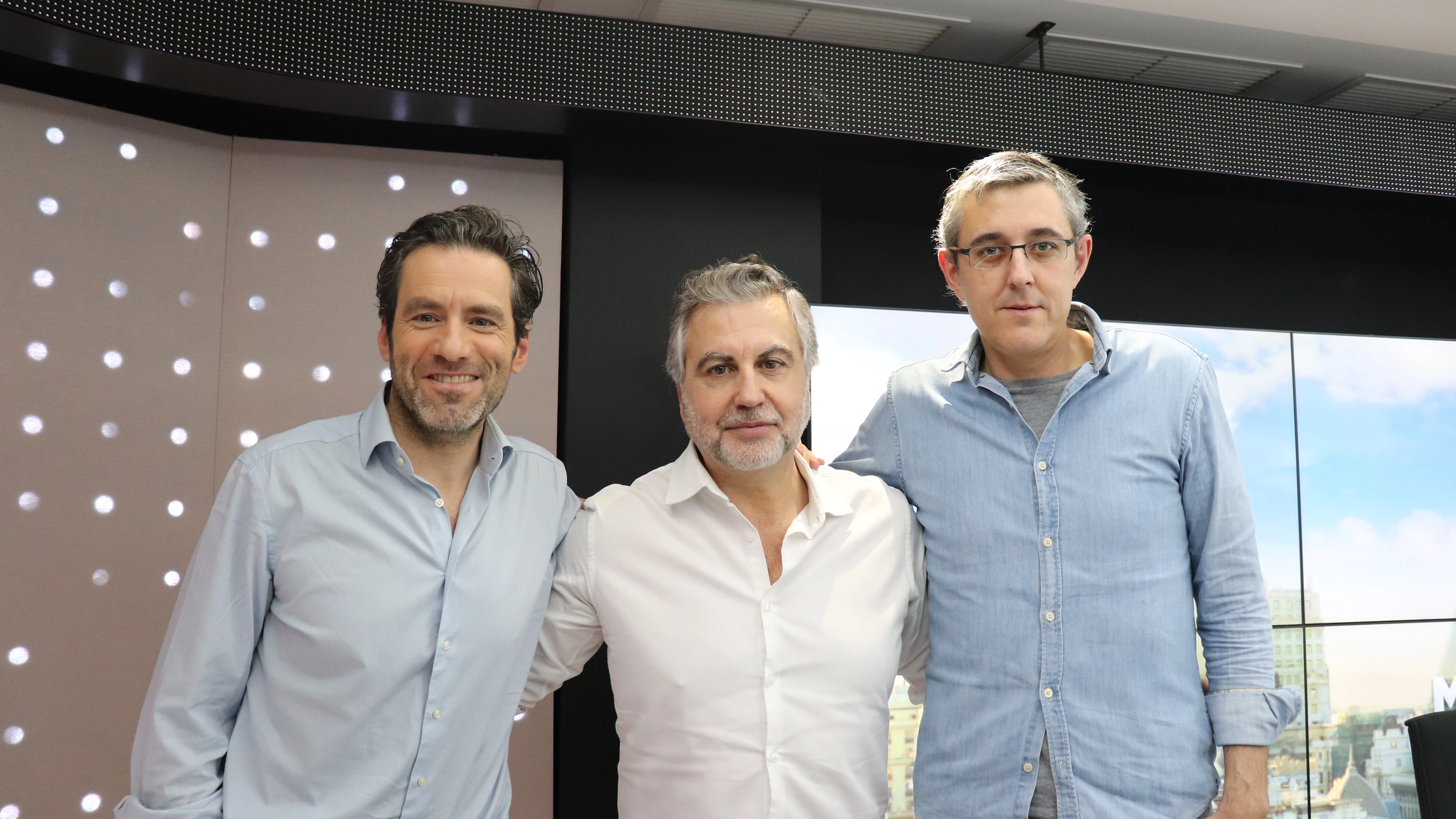 Borja Sémper, Carlos Alsina y Edu Madina en 'Más de uno' Borja Sémper, Carlos Alsina y Edu Madina en 'Más de uno'