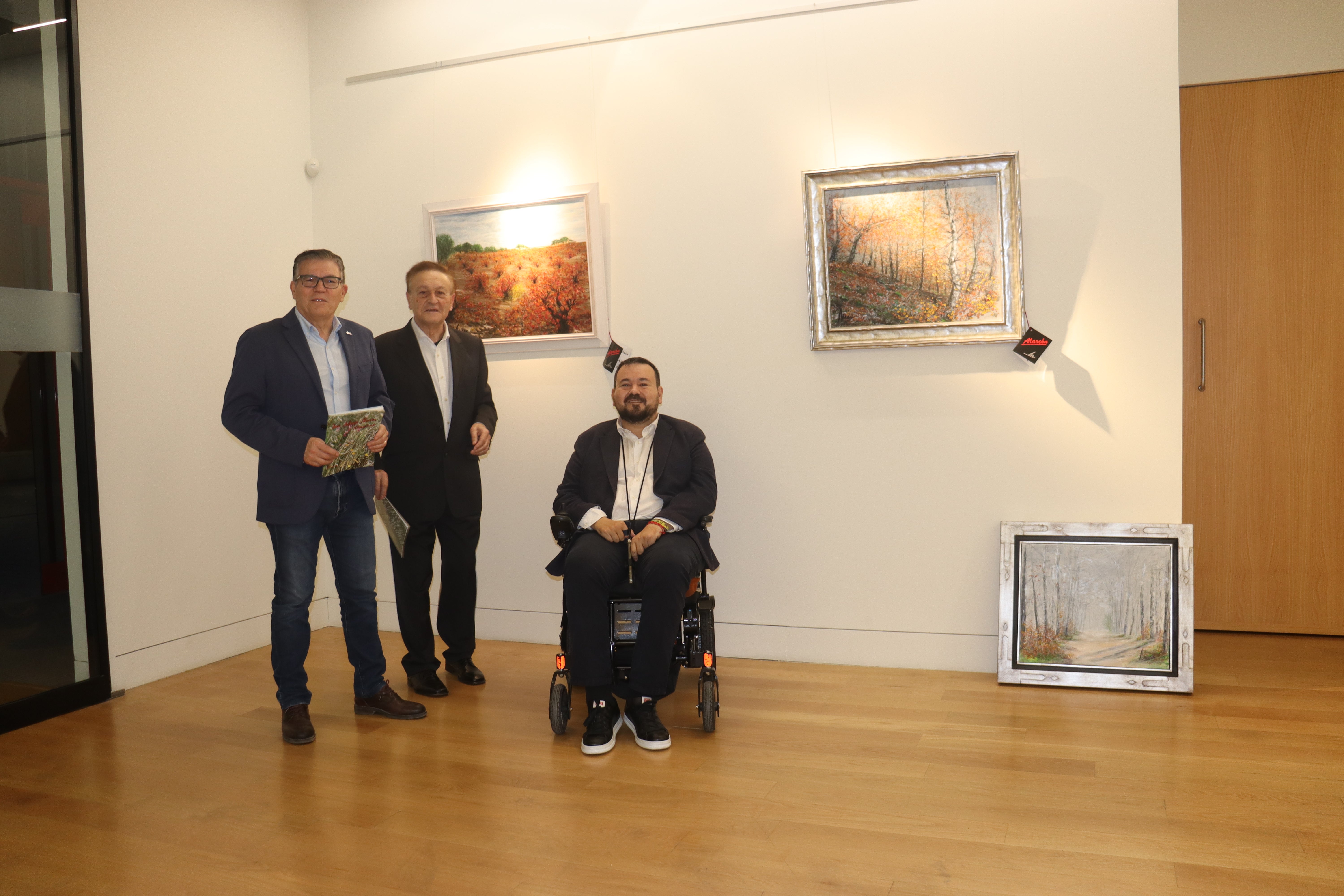 La riqueza del paisaje del pintor rodense José Antonio Alarcón, expuesta en la Casa Perona La riqueza del paisaje del pintor rodense José Antonio Alarcón, expuesta en la Casa Perona