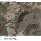 Caminos de Valverde que se van a arreglar