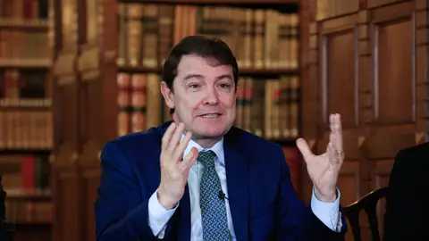 El presidente de la junta de Castilla y León, Alfonso Fernández Mañueco El presidente de la junta de Castilla y León, Alfonso Fernández Mañueco