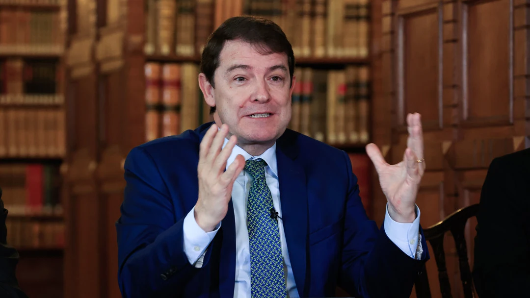El presidente de la junta de Castilla y León, Alfonso Fernández Mañueco El presidente de la junta de Castilla y León, Alfonso Fernández Mañueco