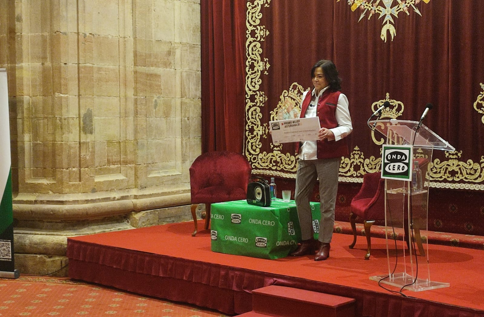 Así fue el acto de entrega del galardón a Pilar Fernández Pascual Así fue el acto de entrega del galardón a Pilar Fernández Pascual