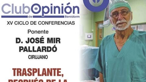 Conferencia del Doctor Jos&eacute; Mir Pallard&oacute; en Benidorm.