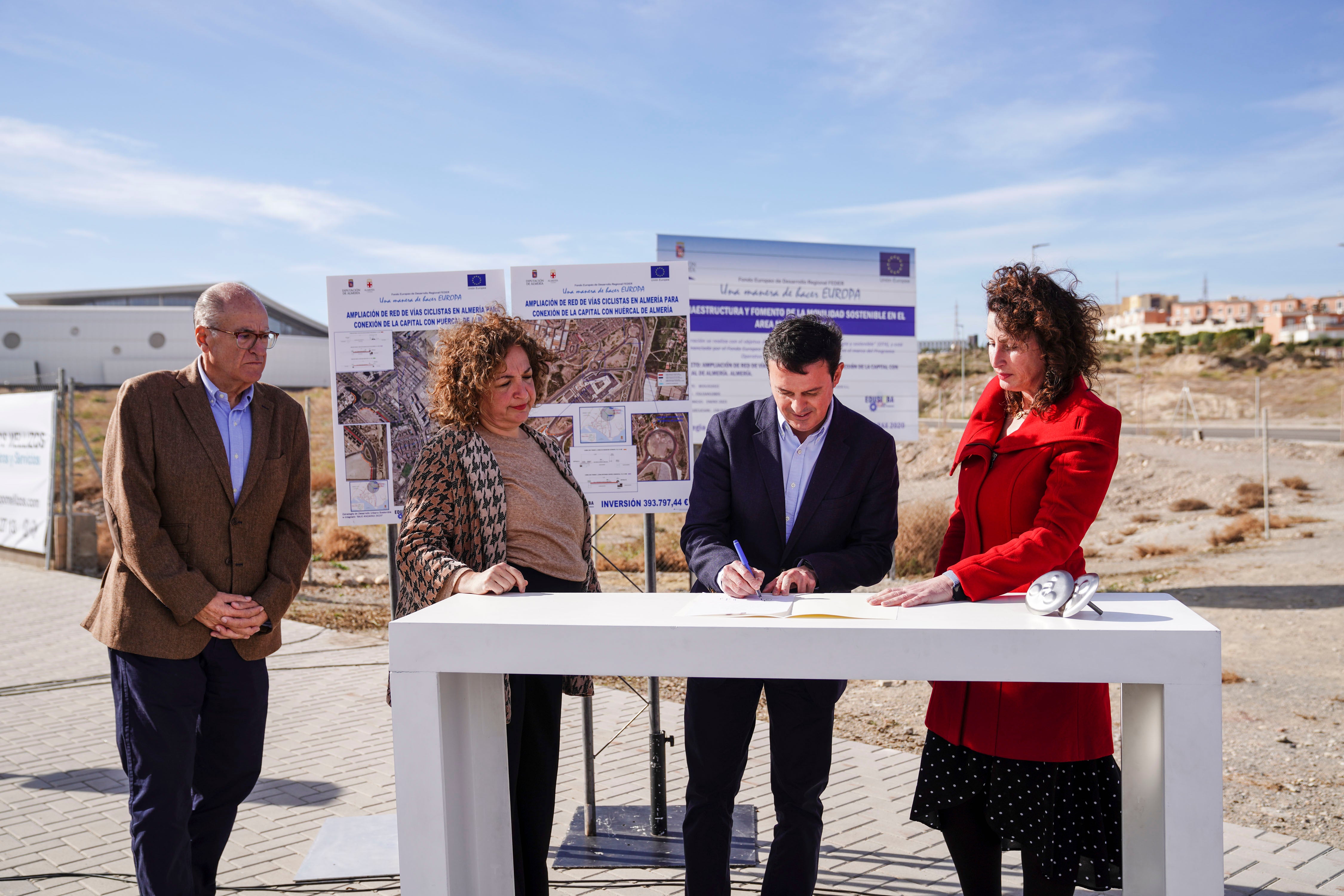 Almería y Huércal de Almería estarán unidas por carril bici Almería y Huércal de Almería estarán unidas por carril bici