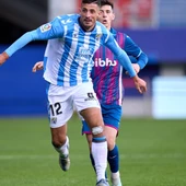 Chavarría, jugador del Málaga CF Chavarría, jugador del Málaga CF