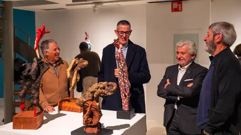 Inaugurada a exposición "O bosque anguriado" Inaugurada a exposición "O bosque anguriado"