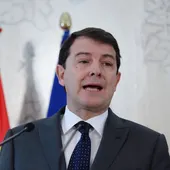 El presidente de la Junta de Castilla y León, Alfonso Fernández Mañueco El presidente de la Junta de Castilla y León, Alfonso Fernández Mañueco