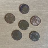 Monedas de cinco céntimos