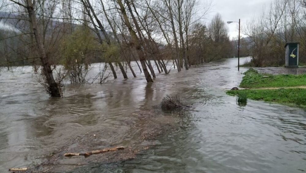 desbordamento de ríos