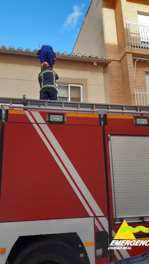 Los bomberos actúan en otra incidencia en Valdepeñas