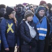 Greta Thunberg, detenida en una protesta contra el derribo de una aldea en Alemania